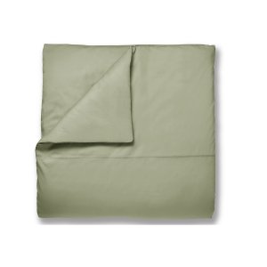 Percale Macio Capa de Edredão Verde Militar Catherine Lansfield